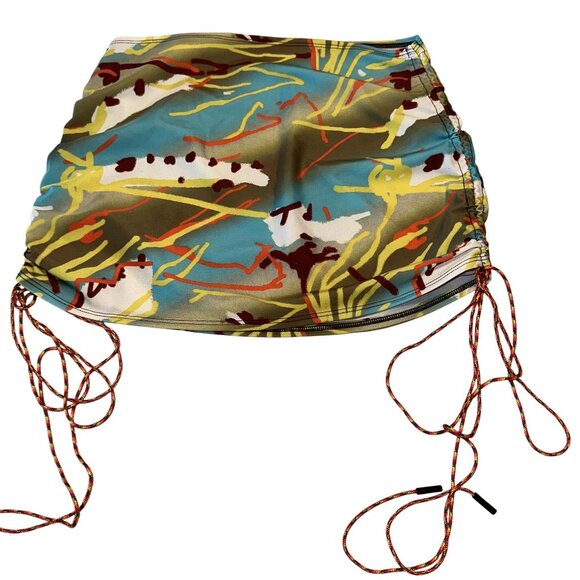 Dos Swim Other - NWOT DOS Swim Tandem Arkose Drawstring Swim Cover-Up Skirt Top Women's